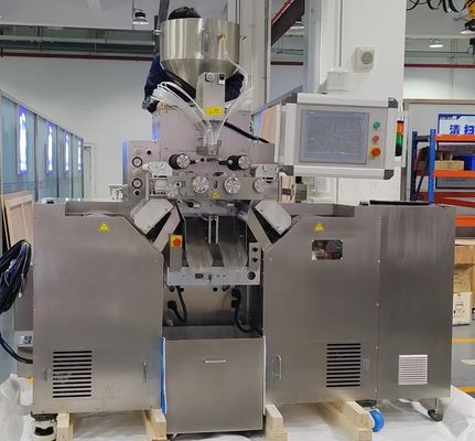 kwaliteit  High Torsion Stiffness Soft Gel Capsule Machine with Harmonic Reducer 5.5kw 16 Plunges fabriek