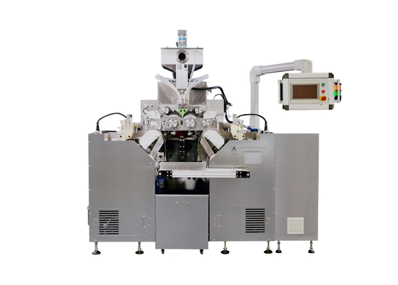 1-5rpm Die Roll Rolling Mode Soft Capsule Machine Grootte Ф150x250mm RGY10-15ll
