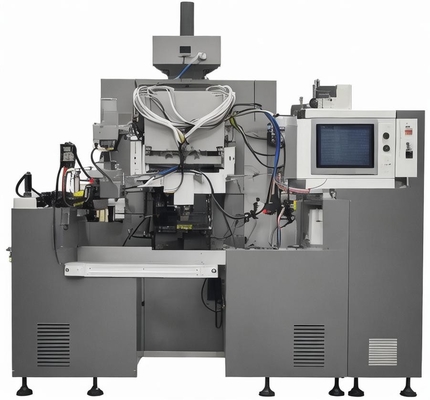Precisie roestvrij staal zachte capsule machine maker met dubbele servomotoren