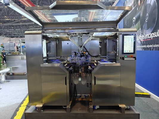 ≤ 0,1% Capsule Rejection Rate Zesde generatie zachte capsule machine met 16 duiken aan elke zijde