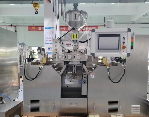 Die Roll Speed 1-10rpm Soft Gel Capsule Manufacturing Machine voor aangepaste capsules