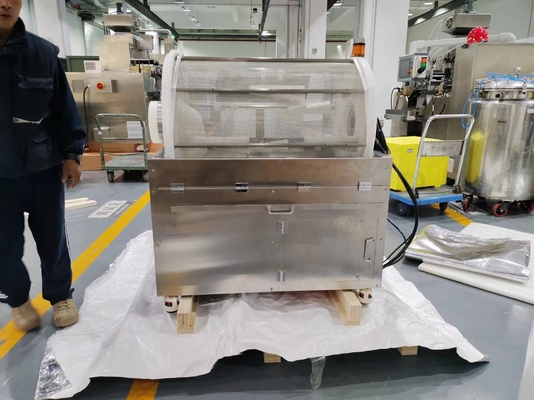 3 groepen Rotary Cage Soft Capsule Tumbler Dryer Met 50kg 4 secties Roterende Cage