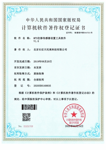 China TIENMIN Co.,LTD certificaten